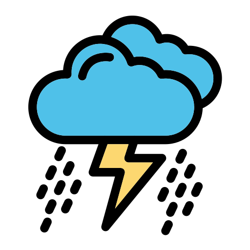Storm Generic color lineal-color icon