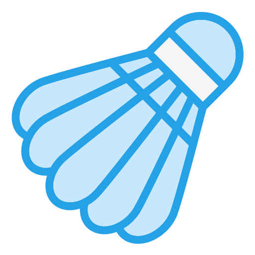 Shuttlecock Generic color lineal-color icon