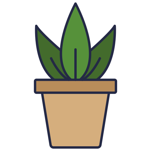 식물 냄비 Generic color outline icon