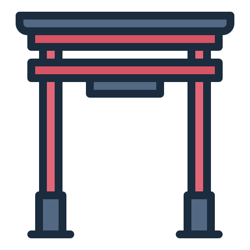 torii Generic color lineal-color ikona