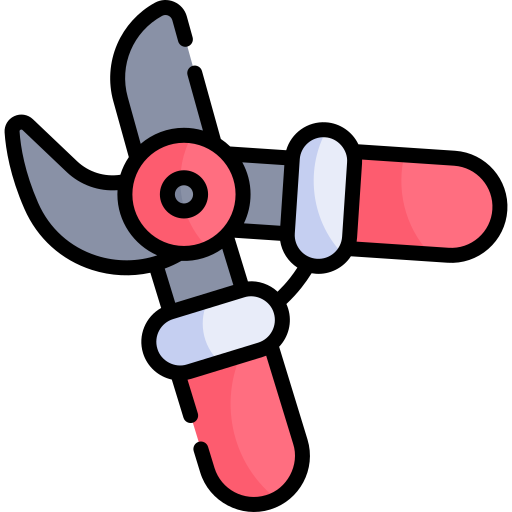 Pruner Kawaii Lineal color icon