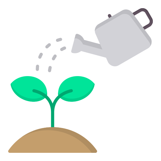 Watering Plants Generic color fill icon