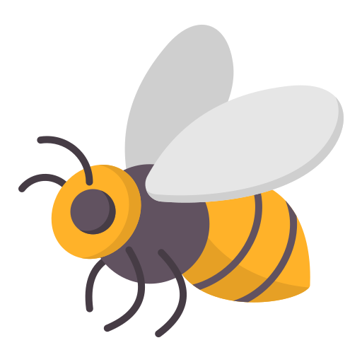 蜂 Generic color fill icon