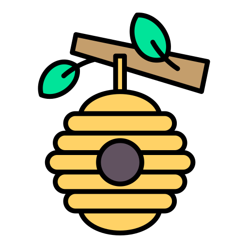 蜂の巣 Generic color lineal-color icon