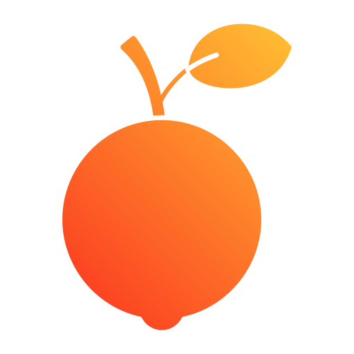 naranja Generic gradient fill icono