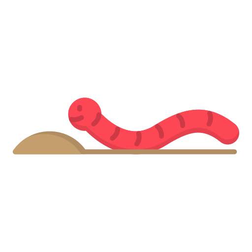 Worm Generic color fill icon