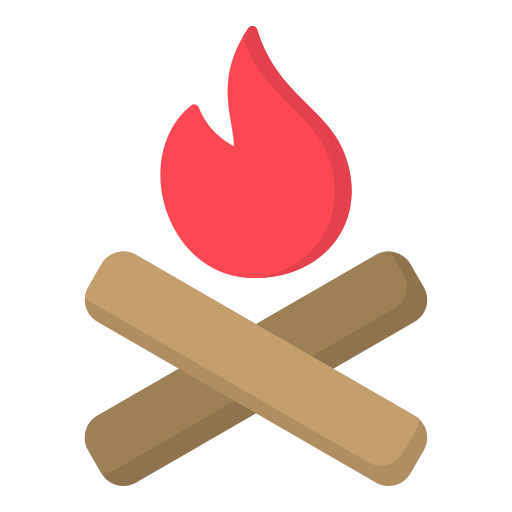 lagerfeuer Generic color fill icon