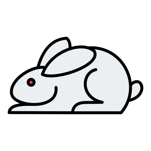 Rabbit Generic color lineal-color icon