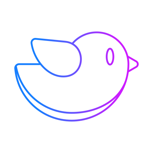 pájaro Generic gradient outline icono