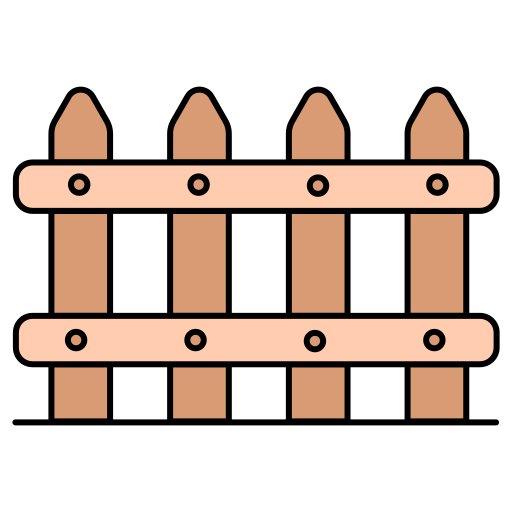 울타리 Generic color lineal-color icon