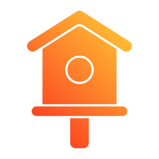 Birdhouse Generic gradient fill icon