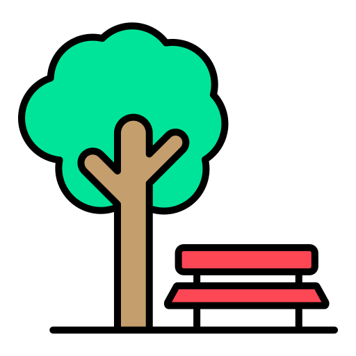 공원 Generic color lineal-color icon