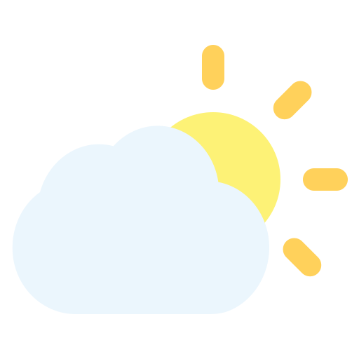 Cloudy day Generic color fill icon