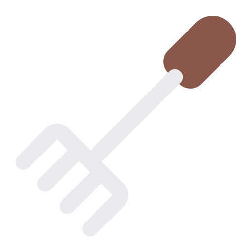 Garden fork Generic color fill icon