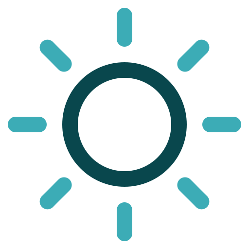 słońce Generic color outline ikona