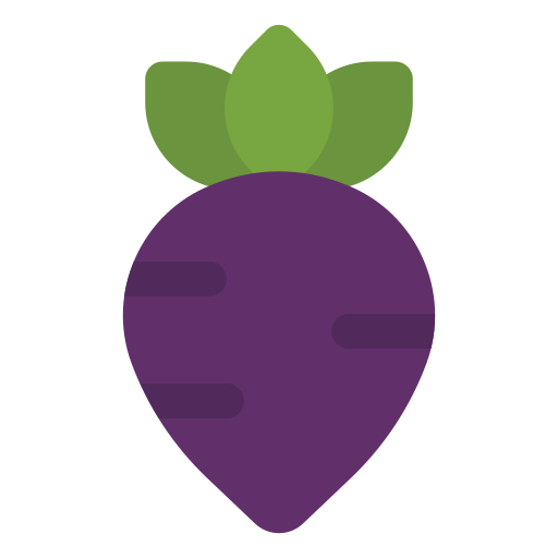 Turnip Generic color fill icon