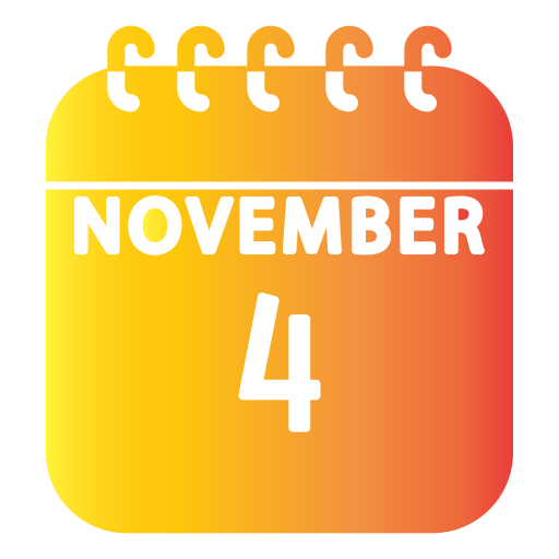 november Generic gradient fill Ícone