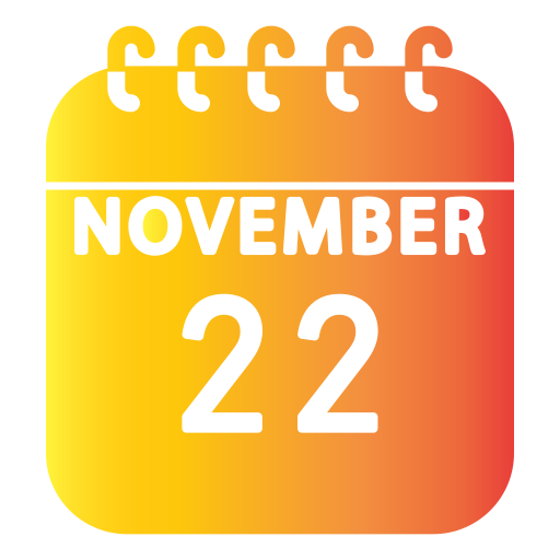 November Generic gradient fill icon