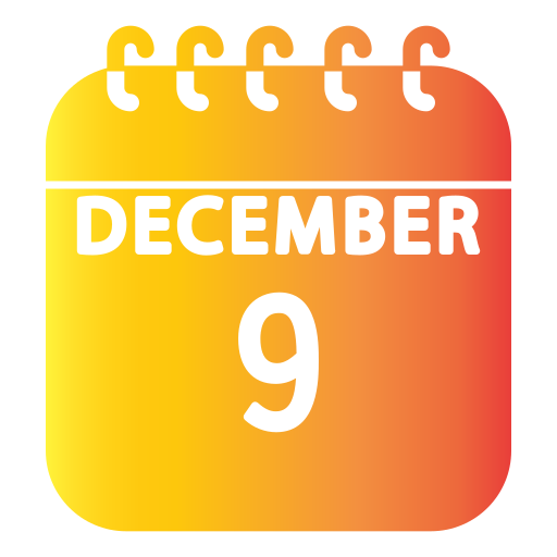 December Generic gradient fill icon