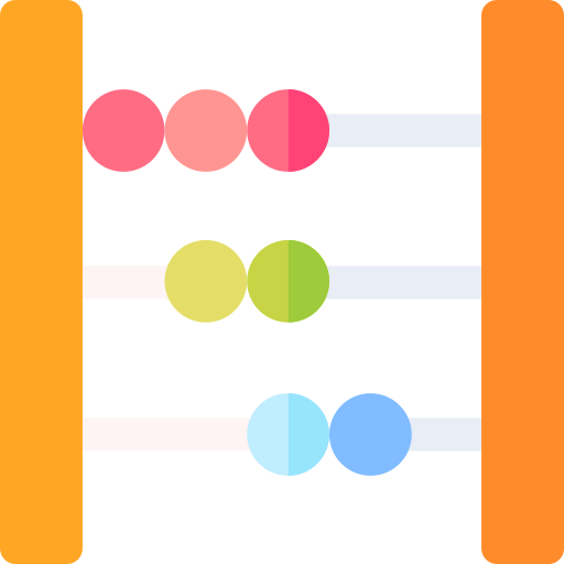 Abacus Basic Rounded Flat icon