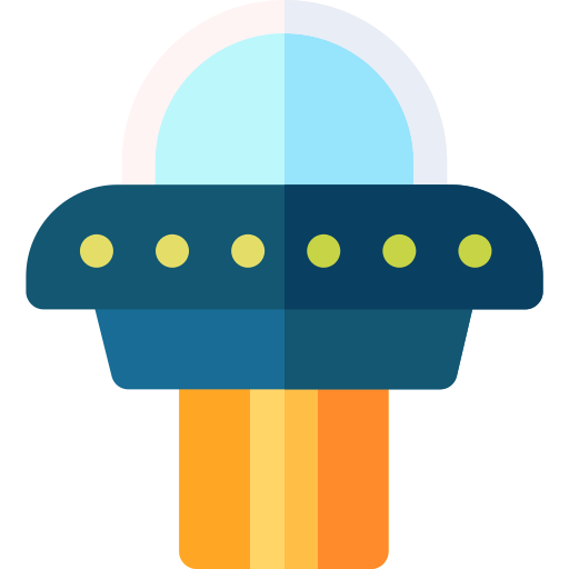ufo Basic Rounded Flat icon