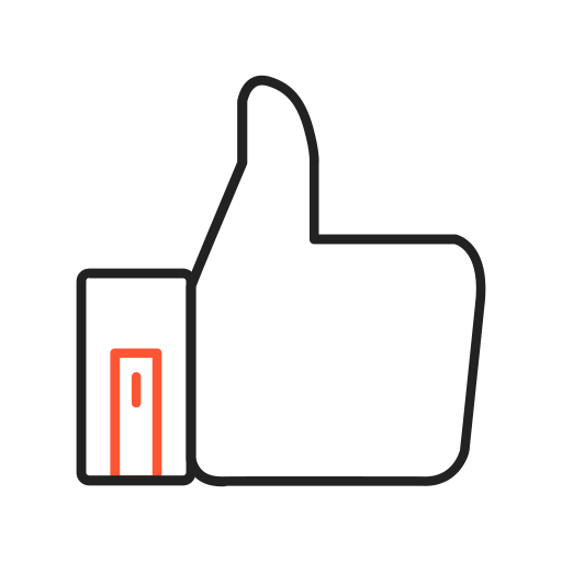 Thumb up Generic color outline icon