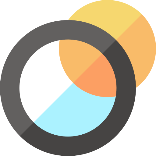 Transparency Basic Straight Flat icon