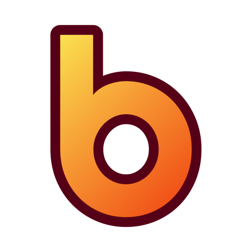 Letter B Generic gradient lineal-color icon