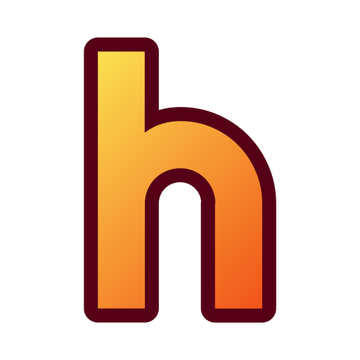 buchstabe h Generic gradient lineal-color icon