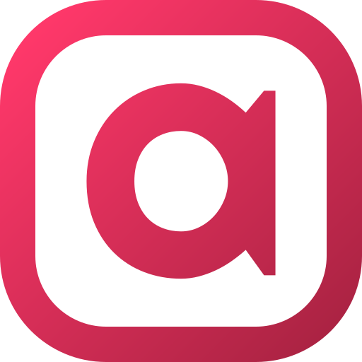 Letter A Generic gradient fill icon