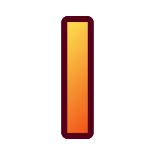 buchstabe l Generic gradient lineal-color icon