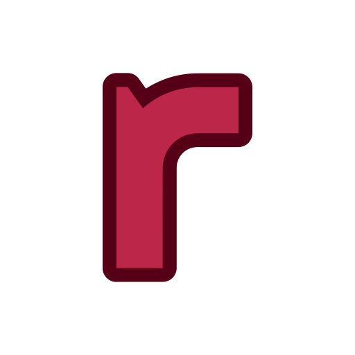 편지 r Generic color lineal-color icon