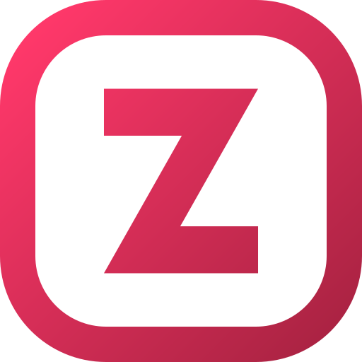 Letter z Generic gradient fill icon