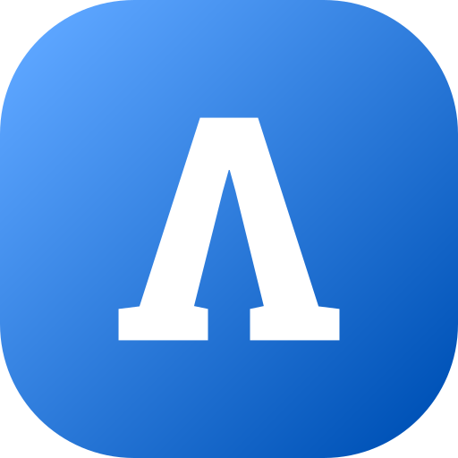 lambda Generic gradient fill ikona