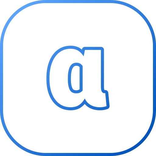 alfa Generic gradient outline icono