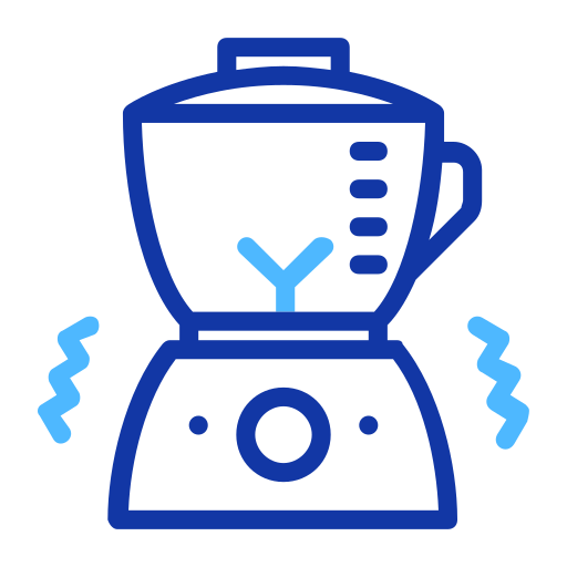 Food Processor Generic color outline icon