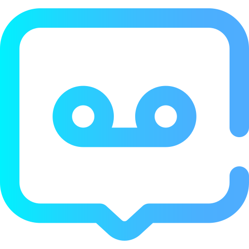 Chat Super Basic Omission Gradient icon