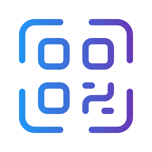 qrコード Generic gradient outline icon