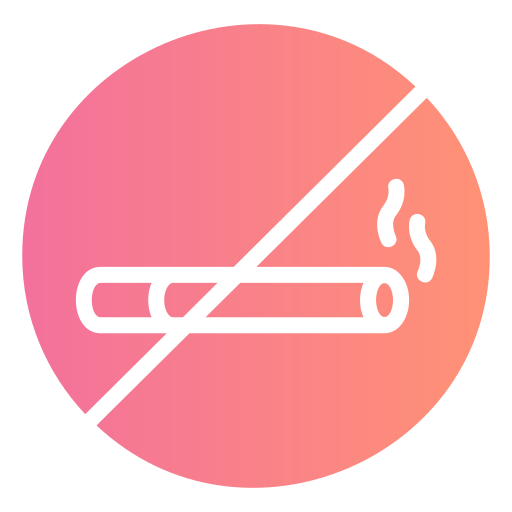 zakaz palenia Generic gradient fill ikona