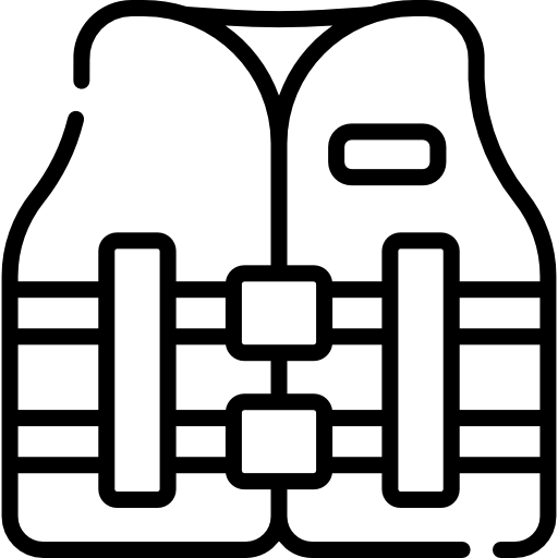 chaleco salvavidas Kawaii Lineal icono