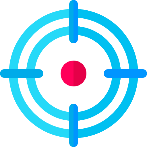 目標 Basic Rounded Flat icon