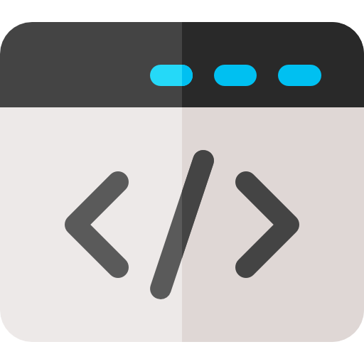 Code Basic Rounded Flat icon