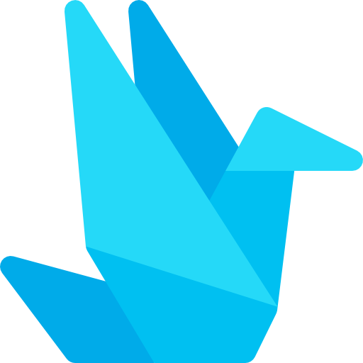 Origami Basic Rounded Flat icon