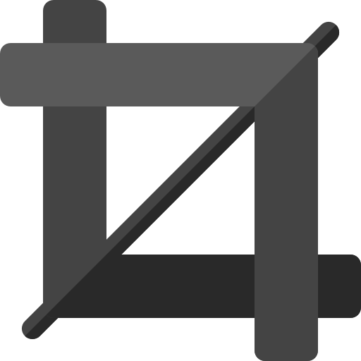 przyciąć Basic Rounded Flat ikona