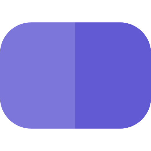 rectangle arrondi Basic Rounded Flat Icône