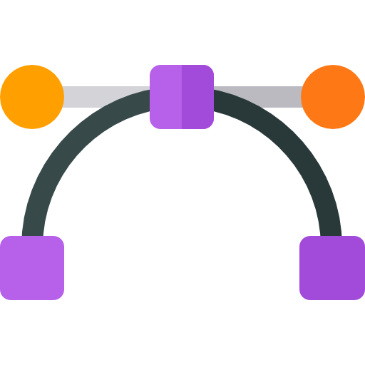 vector Basic Rounded Flat icoon