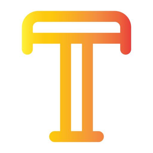 textwerkzeug Generic gradient outline icon