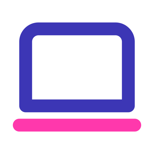 Компьютер подключен к сети Generic color outline иконка