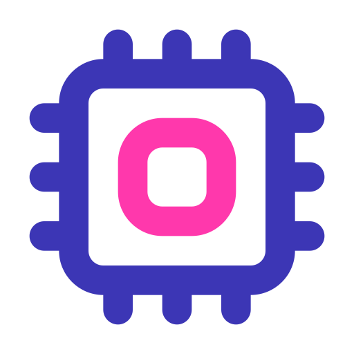 Processor Generic color outline icon