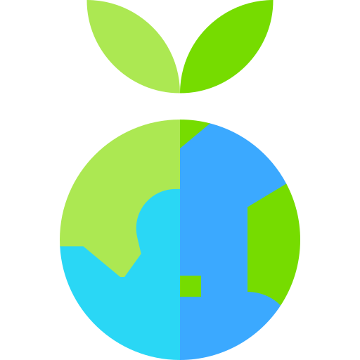 nachhaltigkeit Basic Straight Flat icon